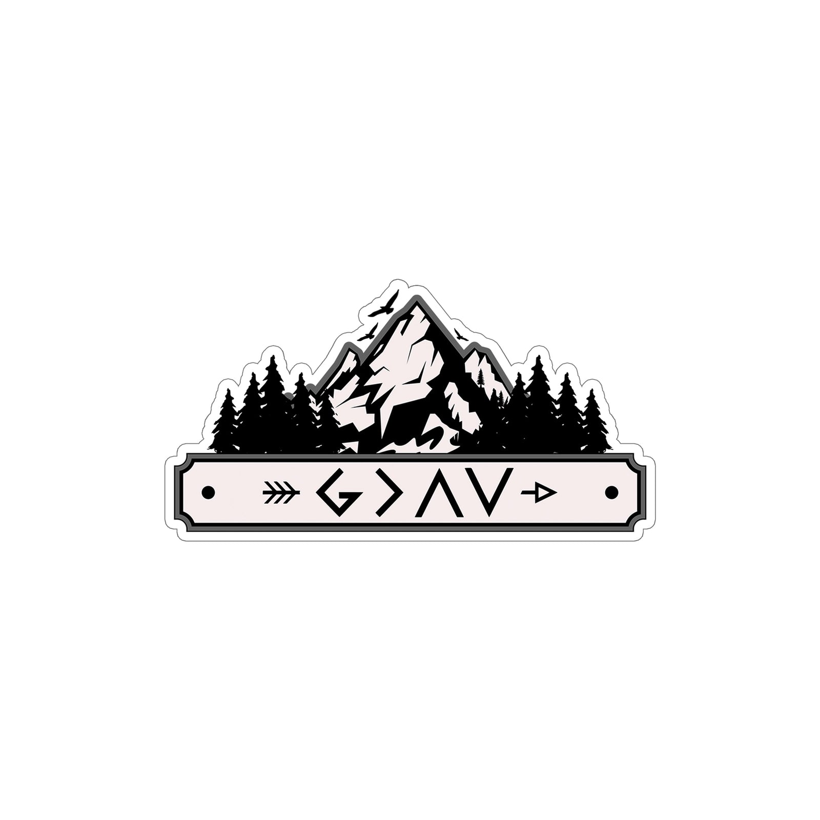 God Is Greater Than the Highs and Lows: The Meaning Behind the Phrase - and the Sticker That Carries It