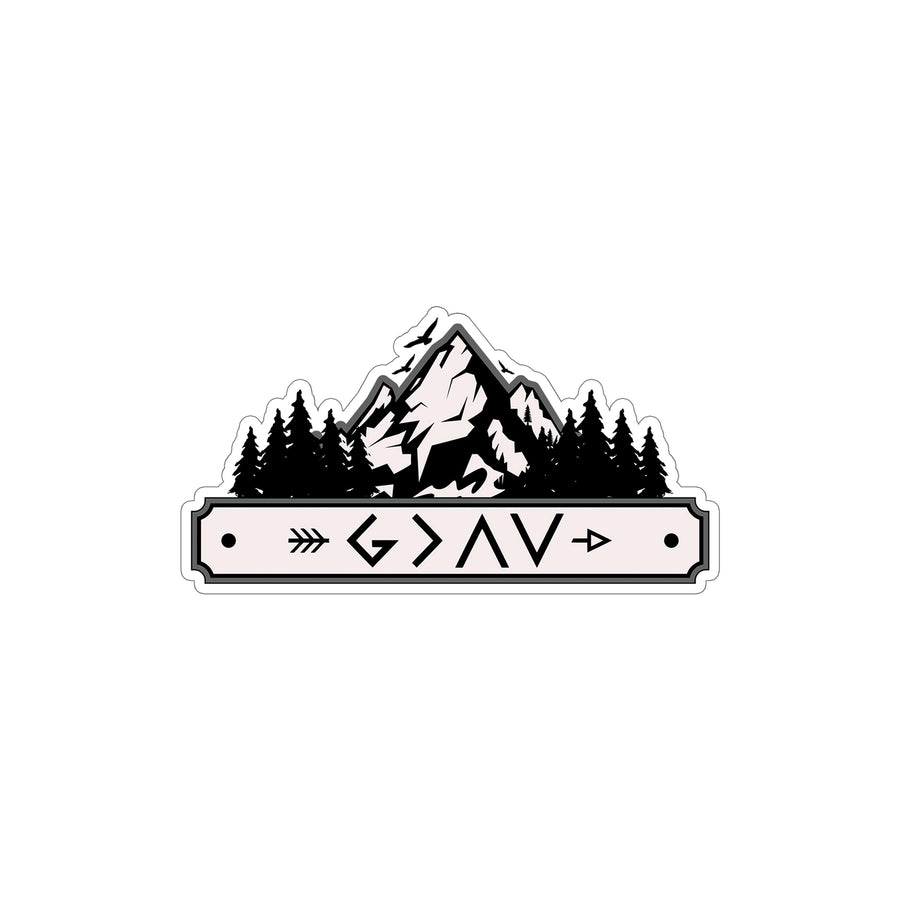 God Is Greater Than the Highs and Lows: The Meaning Behind the Phrase - and the Sticker That Carries It