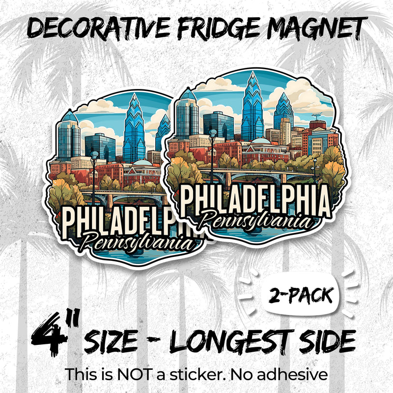 Philadelphia Magnet: A Little Piece of the City of Brotherly Love