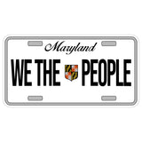 Maryland State License Plate Sticker 4 Inch — Waterproof Vinyl Decal Retro License Plate 1