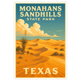 Monahans Sandhills State Park Texas Sticker 4 Inch — Waterproof Vinyl Decal Scenic Landmark 8