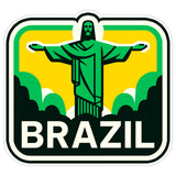 Brazil Sticker 4 Inch — Waterproof Vinyl Decal Travel Souvenir 1