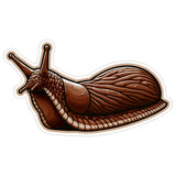 Slug Sticker 4 Inch — Waterproof Vinyl Decal Garden Mollusk Slow Creature 1