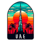 United Arab Emirates UAE Sticker 4 Inch — Waterproof Vinyl Decal Travel Souvenir 8