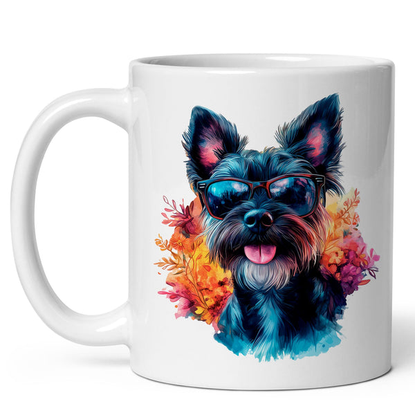 Scottish Terrier Coffee Mug 11oz — Ceramic Scottie Aberdeen Dog Mug