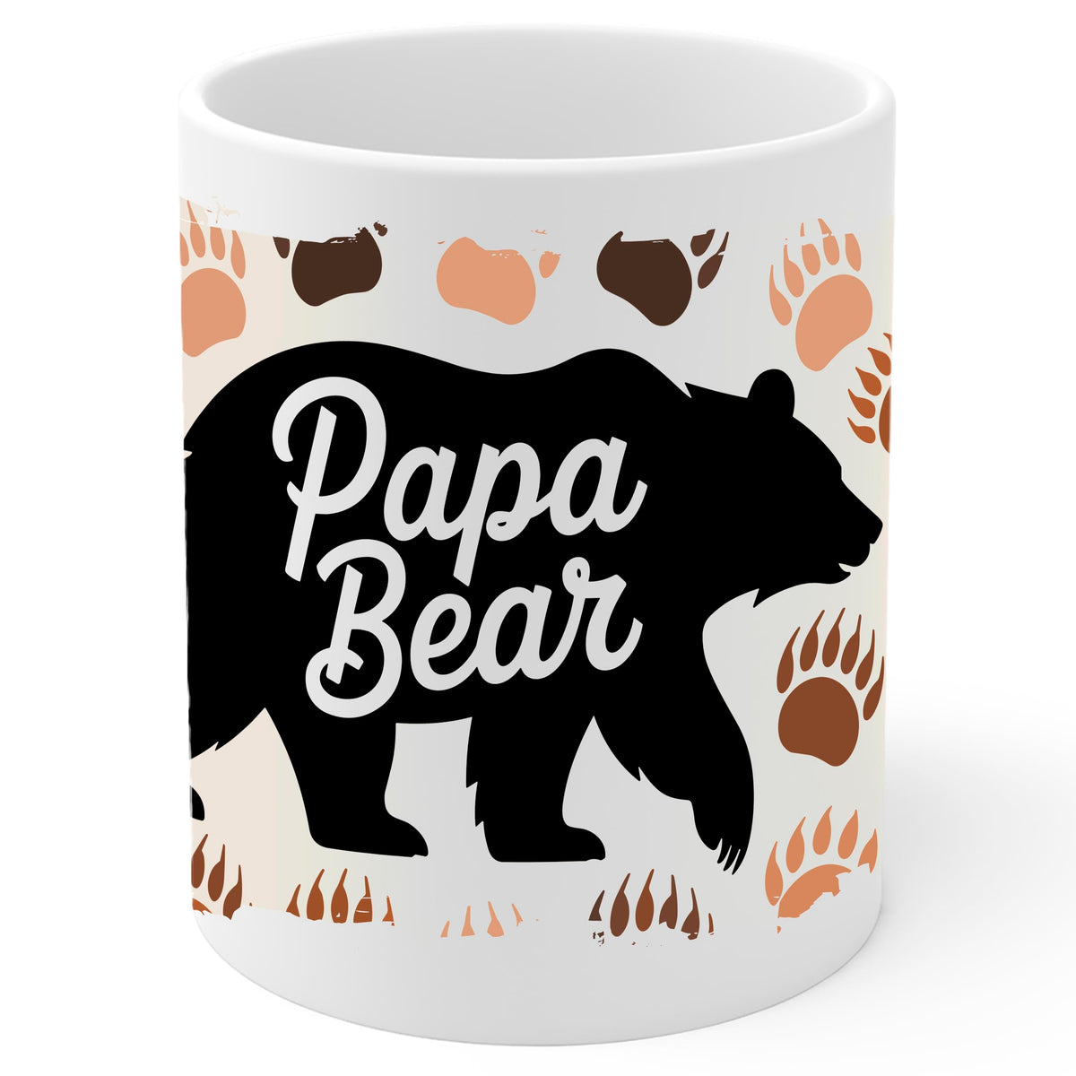 Papa Bear Coffee Mug 11oz — Ceramic Father Dad Gift Mug