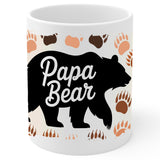 Papa Bear Coffee Mug 11oz — Ceramic Father Dad Gift Mug 1