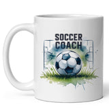 Soccer Coach Coffee Mug 11oz — Ceramic Gift Mug for Soccer Coaches 1