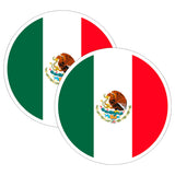 Mexico Coat of Arms Sticker 4 Inch 2-Pack - Waterproof Vinyl Decal for Laptop Water Bottle Car Tumbler - Durable Aesthetic Long-Lasting Stickers for Adults ID45039 8