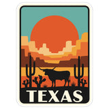 Texas State Sticker 4 Inch — Waterproof Vinyl Decal State Pride 8