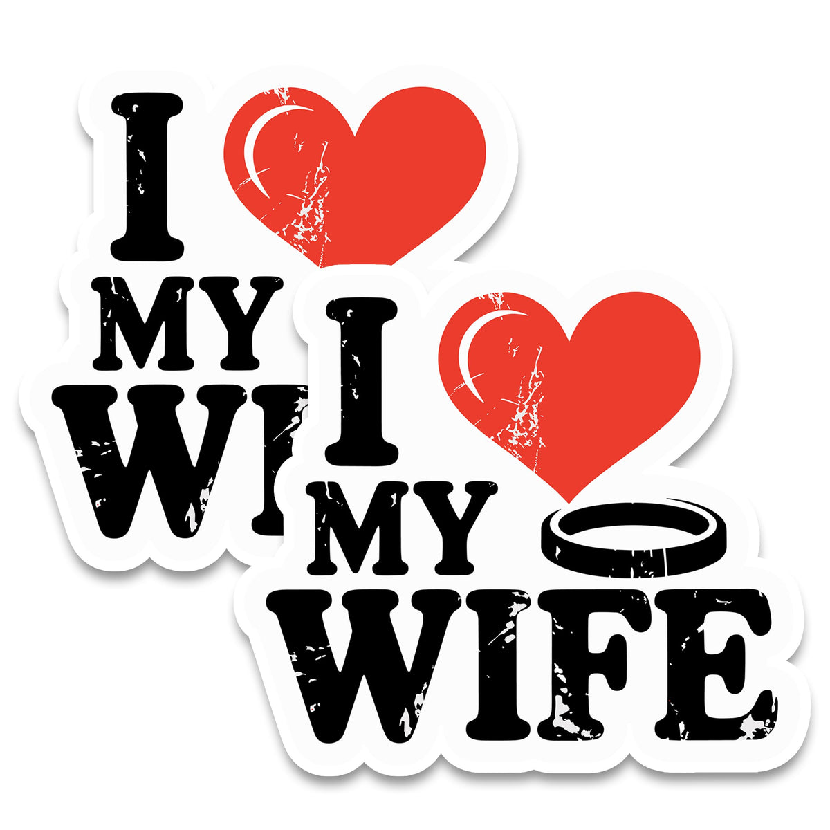 I Love My Wife Magnet 2-Pack — 4