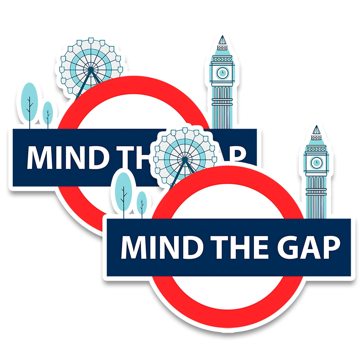 Mind The Gap Magnet 2-Pack — 4