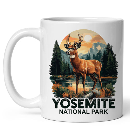Yosemite National Park Mug 11oz — White Ceramic El Capitan Coffee Mug