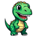 Dinosaur Sticker 4 Inch — Waterproof Vinyl Decal T-Rex Prehistoric Jurassic 1
