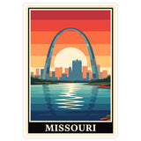 Missouri State Sticker 4 Inch - Waterproof Vinyl Decal for Laptop Water Bottle Car Tumbler - Durable Aesthetic Long-Lasting Stickers for Adults ID44990 8