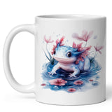 Axolotl Coffee Mug 11oz — Ceramic Cute Walking Fish Salamander Mug 1