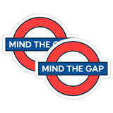 Mind The Gap Sticker 2-Pack — 4
