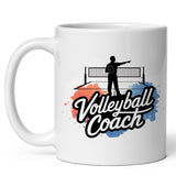 Volleyball Coach Coffee Mug 11oz — Ceramic Gift Mug for Volleyball Coaches 1