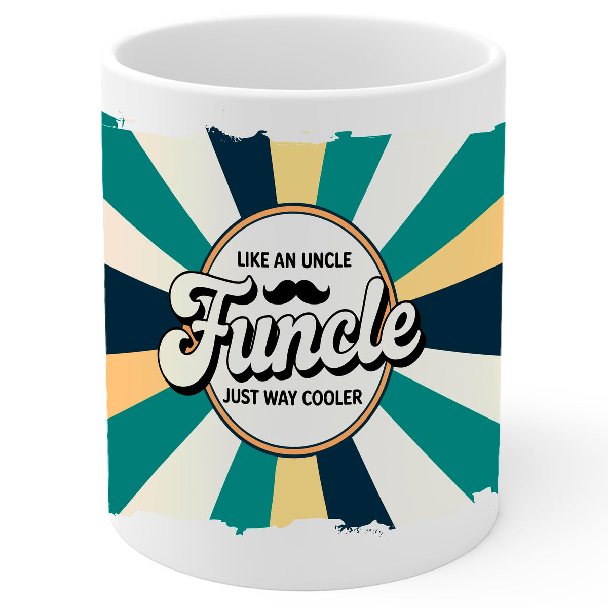 Funcle Mug 11oz — White Ceramic Funny Uncle Definition Coffee Mug