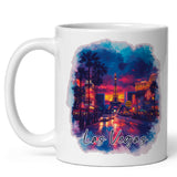 Las Vegas Nevada Coffee Mug 11oz — White Ceramic Sin City Mug 1