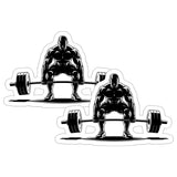 Weightlifting Sticker 2-Pack — 4