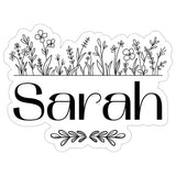 Sarah Name Sticker 4 Inch — Personalized Waterproof Vinyl Decal 8