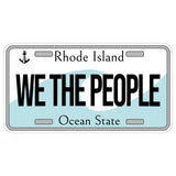Rhode Island State License Plate Sticker 4 Inch — Waterproof Vinyl Decal Coastal Beach Seaside 1