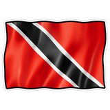 Trinidad And Tobago Flag (flag) Sticker 4 Inch — Waterproof Vinyl Decal 1