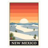 New Mexico State Sticker 4 Inch - Waterproof Vinyl Decal for Laptop Water Bottle Car Tumbler - Durable Aesthetic Long-Lasting Stickers for Adults ID44990 1