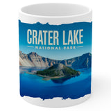 Crater Lake National Park Oregon Mug 11oz — White Ceramic Souvenir Mug 1