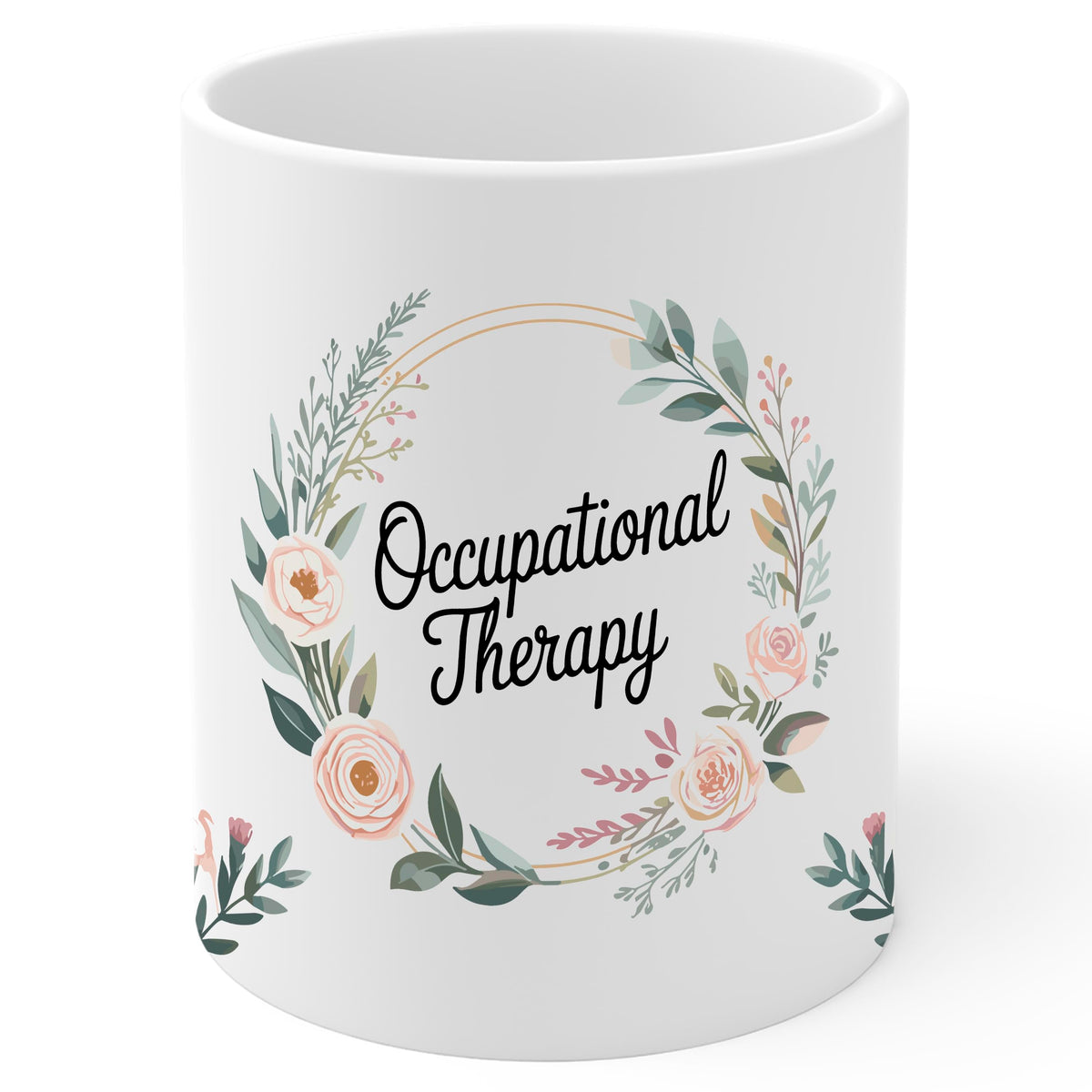 Occupational Therapy Mug 11oz — White Ceramic OT Appreciation Gift Mug