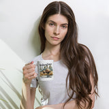 Yellowstone National Park Wyoming Mug 11oz — White Ceramic Old Faithful Mug 8