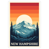 New Hampshire State Sticker 4 Inch - Waterproof Vinyl Decal for Laptop Water Bottle Car Tumbler - Durable Aesthetic Long-Lasting Stickers for Adults ID44990 1
