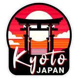 Kyoto Japan Sticker 4 Inch — Waterproof Vinyl Decal City Travel Souvenir 1
