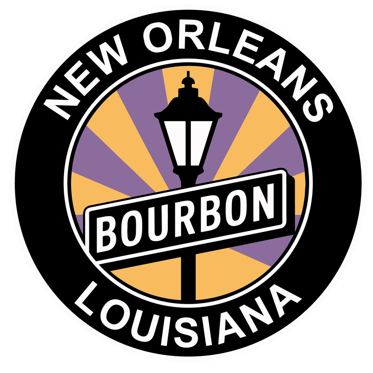 Bourbon Street Louisiana Patch — 3