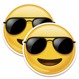 Sunglasses Emoji Magnet 2-Pack — 4