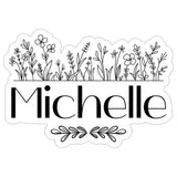 Michelle Name Sticker 4 Inch — Personalized Waterproof Vinyl Decal 8