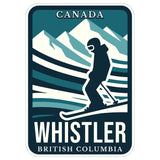 Whistler British Columbia Canada Sticker 4 Inch City Travel Souvenir - Waterproof Vinyl Decal for Laptop Water Bottle Car Tumbler - Durable Aesthetic Long-Lasting Stickers for Adults ID44990 1