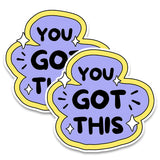 You Got This Magnet 2-Pack — 4