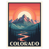 Colorado State Sticker 4 Inch - Waterproof Vinyl Decal for Laptop Water Bottle Car Tumbler - Durable Aesthetic Long-Lasting Stickers for Adults ID44990 1