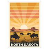 North Dakota State Sticker 4 Inch - Waterproof Vinyl Decal for Laptop Water Bottle Car Tumbler - Durable Aesthetic Long-Lasting Stickers for Adults ID44990 1