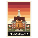 Pennsylvania State Sticker 4 Inch - Waterproof Vinyl Decal for Laptop Water Bottle Car Tumbler - Durable Aesthetic Long-Lasting Stickers for Adults ID44990 8