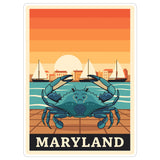 Maryland State Sticker 4 Inch - Waterproof Vinyl Decal for Laptop Water Bottle Car Tumbler - Durable Aesthetic Long-Lasting Stickers for Adults ID44990 8