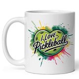I Love Pickleball Coffee Mug 11oz — Ceramic Gift Mug for Pickleball Players 1