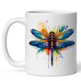Dragonfly Coffee Mug 11oz — Ceramic Skimmer Odonata Nature Gift Mug 1