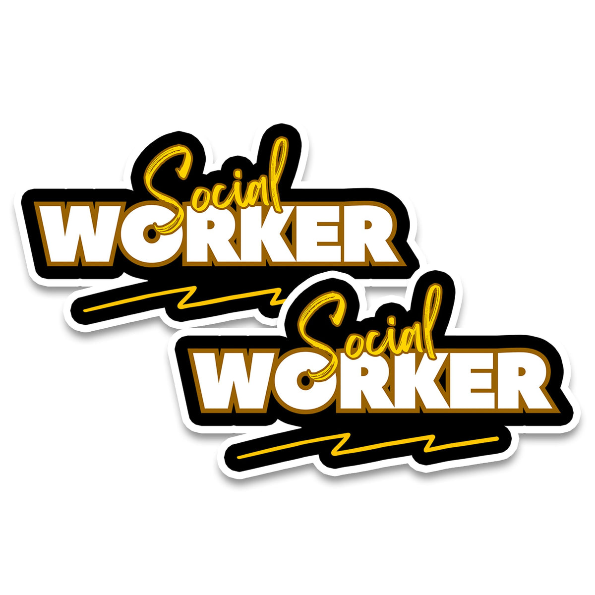 Social Worker Magnet 2-Pack — 4