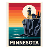 Minnesota State Sticker 4 Inch - Waterproof Vinyl Decal for Laptop Water Bottle Car Tumbler - Durable Aesthetic Long-Lasting Stickers for Adults ID44990 1