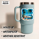 Key West Florida Sticker 4 Inch 2-Pack - Waterproof Vinyl Decal for Laptop Water Bottle Car Tumbler - Durable Aesthetic Long-Lasting Stickers for Adults ID45039 2
