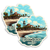 Cocoa Beach Florida Magnet 2-Pack — 4