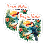 Pura Vida Costa Rica Sticker 2-Pack — 4